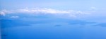 Air view Greek Island