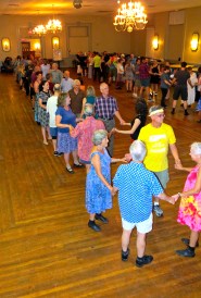 contra dance line